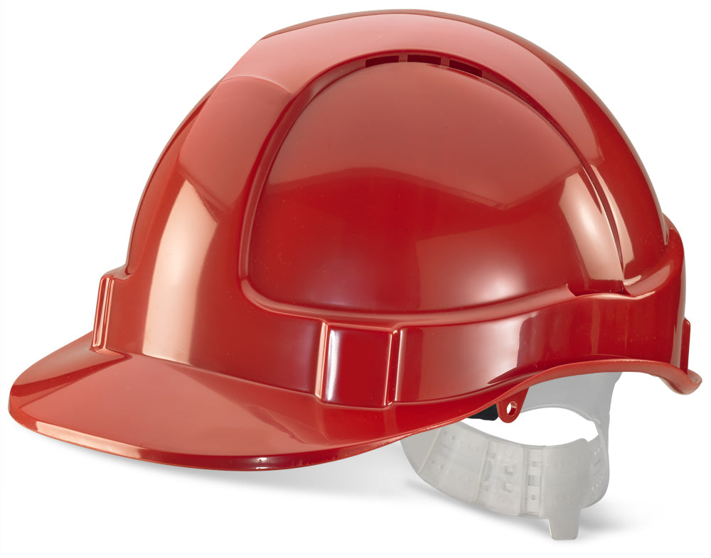 B Brand Classic Economy Vented Safety Helmet