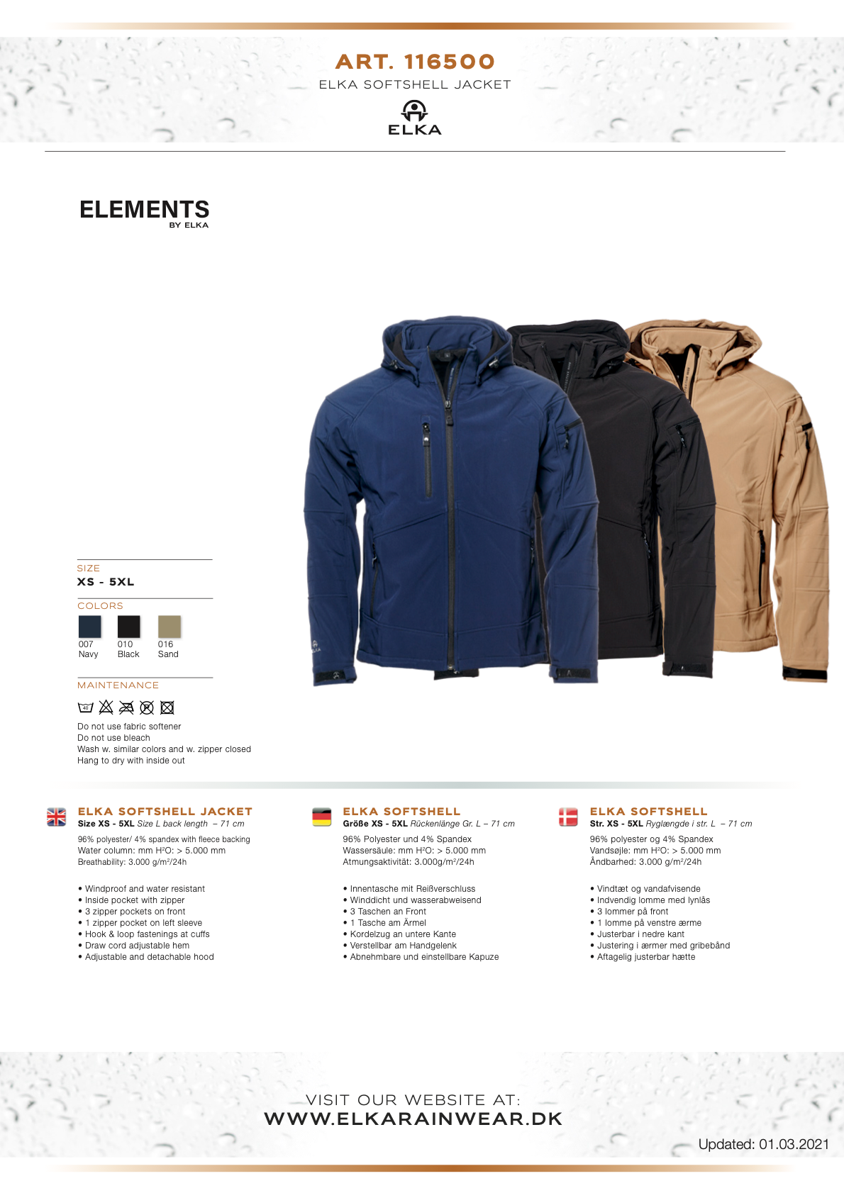 Elka Elements Softshell Jacket